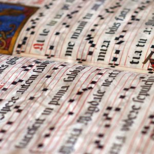 calligraphy, scores, parchment